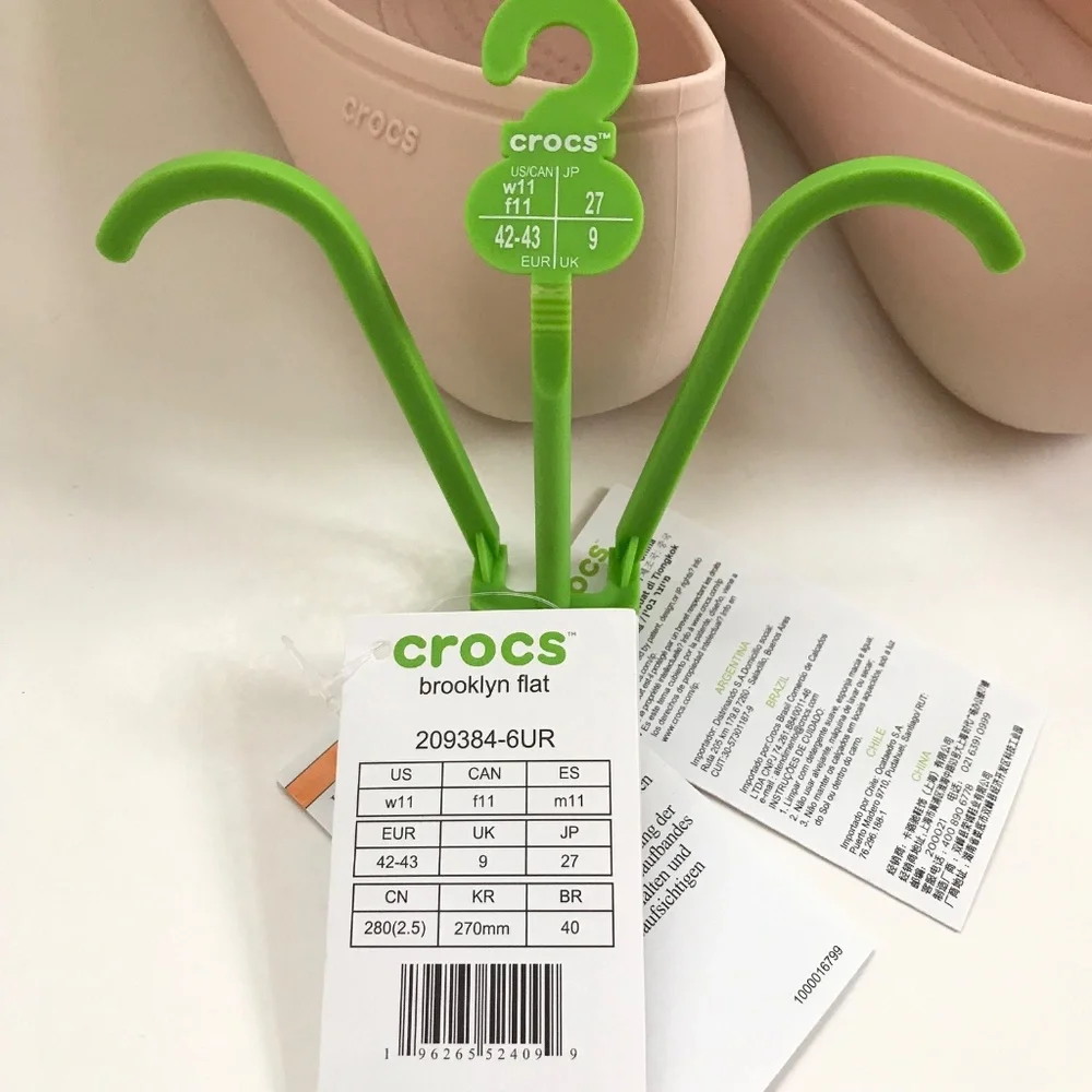 CROCS new tags
